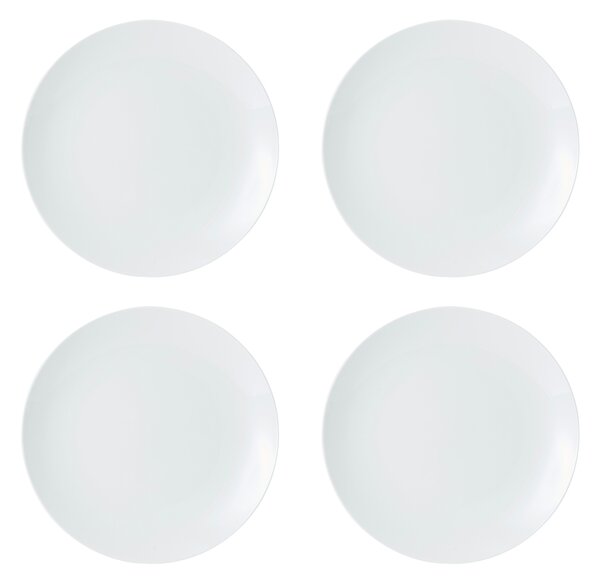 Sada mělkých talířů Mikasa Chalk, 4 ks 27 cm porcelán MKCHDPLATEPK4