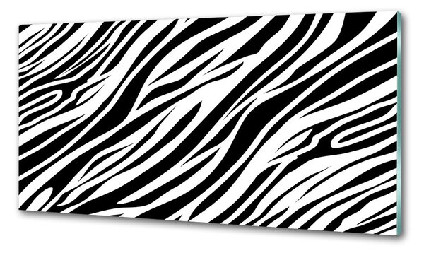 Skleněný panel do kuchynské linky Zebra pozadí pksh-89914611