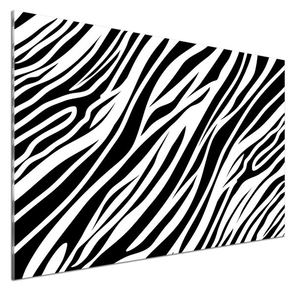 Skleněný panel do kuchynské linky Zebra pozadí pksh-89914611