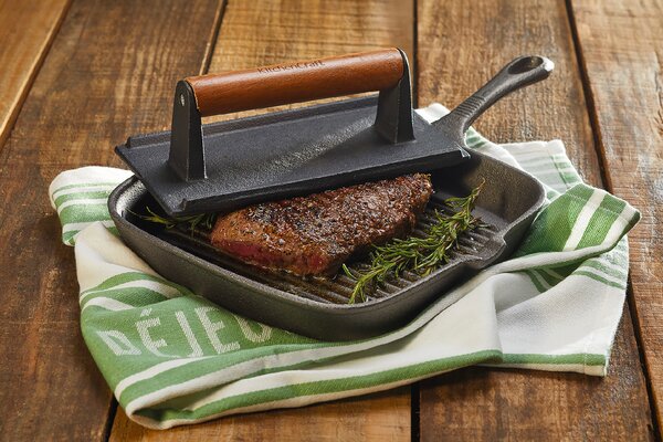 Steak press těžítko na maso KitchenCraft KCGRILLPRESS