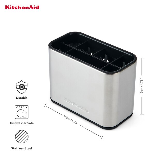 KitchenAid Nádoba na kuchyňské náčiní KitchenAid, nerez KEG784OSSSA