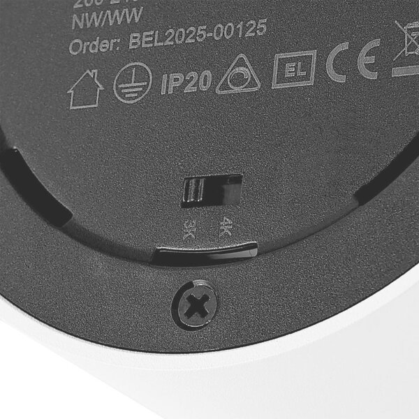 Deko-Light 3-fázové bodové svítidlo - Lucea 30 CCT Tilt, 33 W, DALI, 3000/4000 K, bílá 707232
