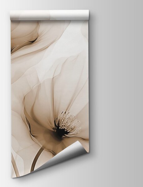 Fototapeta Jemné květy se elegantně proplétají, Akvarelové fototapety, Populární fototapety, w02696v1 - Tapeko.co.cz