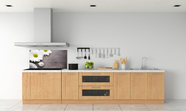 Skleněný panel do kuchyně Gerbera pksh-89978317