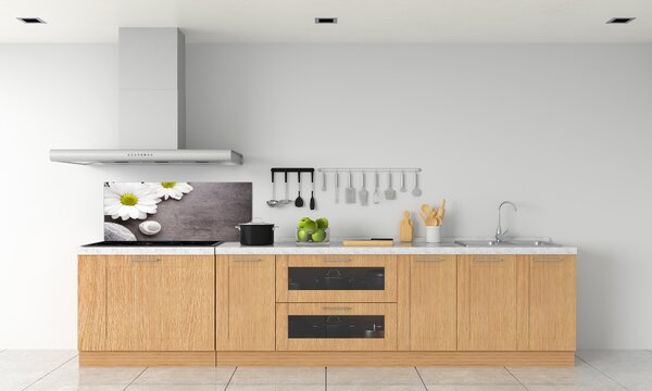 Skleněný panel do kuchyně Gerbera pksh-89978317