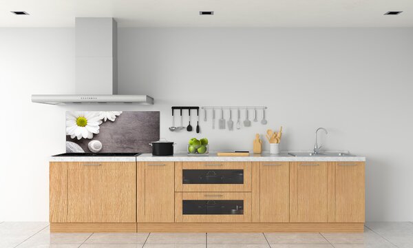 Skleněný panel do kuchyně Gerbera pksh-89978317