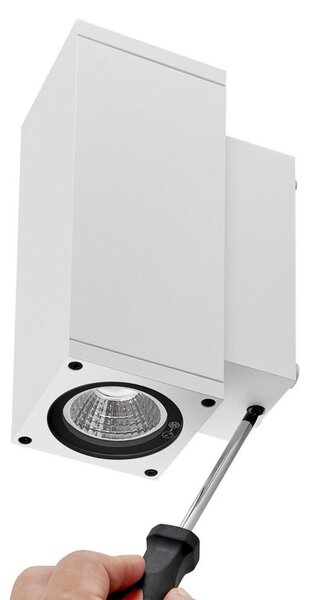 Deko-Light nástěnné přisazené svítidlo - ShoreLine Pro hranaté Up+Down, 7,5 W, 3000/4000 K, DIM, bílá 731210