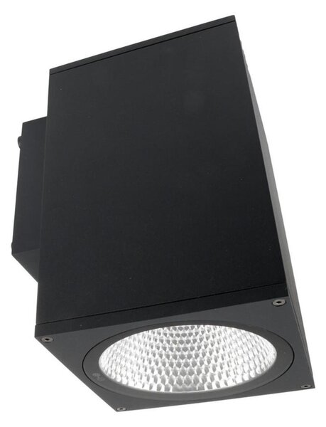 Deko-Light nástěnné přisazené svítidlo - ShoreLine Pro hranaté, 20,5 W, DIM, 3000/4000 K, tmavěšedá 731182
