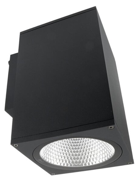 Deko-Light nástěnné přisazené svítidlo - ShoreLine Pro hranaté, 33 W, DIM, 3000/4000 K, tmavěšedá 731185