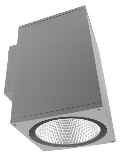 Deko-Light nástěnné přisazené svítidlo - ShoreLine Pro hranaté, 20,5 W, DIM, 3000/4000 K, světlešedá 731181