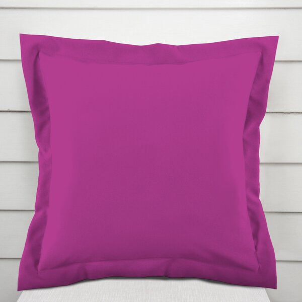 Biante Dekorační povlak na polštář s lemem Rongo RG-092 Purpurový 30 x 50 cm