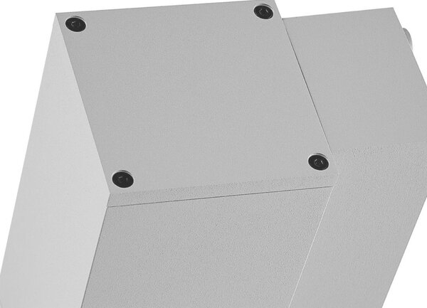 Deko-Light nástěnné přisazené svítidlo - ShoreLine Pro hranaté, 6 W, DIM, 3000/4000 K, světlešedá 731205