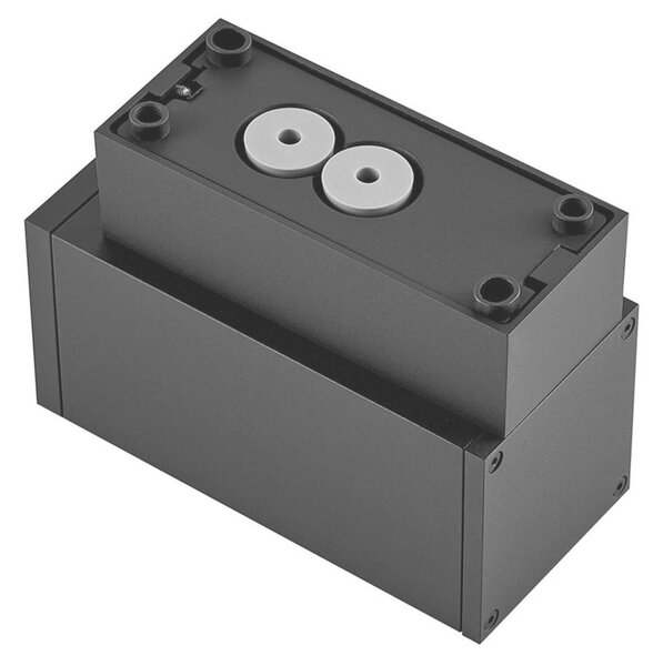 Deko-Light nástěnné přisazené svítidlo - ShoreLine Pro hranaté, 6 W, DIM, 3000/4000 K, tmavěšedá 731206