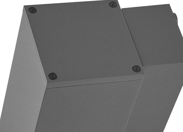 Deko-Light nástěnné přisazené svítidlo - ShoreLine Pro hranaté, 6 W, DIM, 3000/4000 K, tmavěšedá 731206