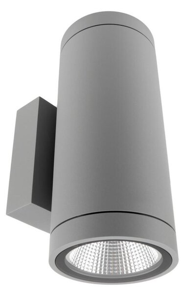 Deko-Light nástěnné přisazené svítidlo - ShoreLine Pro kulaté Up+Down, 20 W, DIM, 3000/4000 K, světlešedá 731193