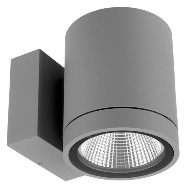 Deko-Light nástěnné přisazené svítidlo - ShoreLine Pro kulaté, 12 W, DIM, 3000/4000 K, světlešedá 731196