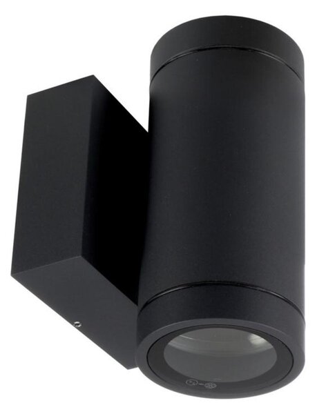 Deko-Light nástěnné přisazené svítidlo - ShoreLine Pro kulaté Up+Down, 2x max. 7,5 W GU10, tmavěšedá 731215