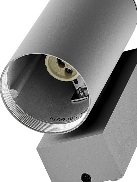 Deko-Light nástěnné přisazené svítidlo - ShoreLine Pro kulaté, 1x max. 7,5 W GU10, světlešedá 731211