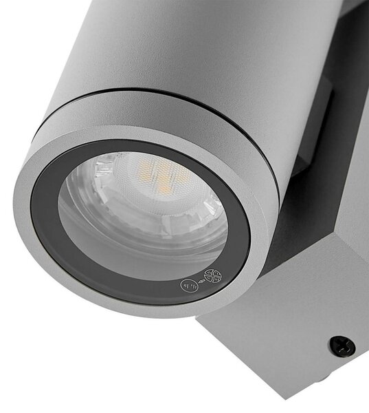 Deko-Light nástěnné přisazené svítidlo - ShoreLine Pro kulaté, 1x max. 7,5 W GU10, světlešedá 731211