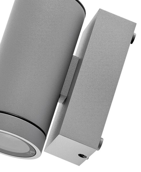 Deko-Light nástěnné přisazené svítidlo - ShoreLine Pro kulaté, 1x max. 7,5 W GU10, světlešedá 731211