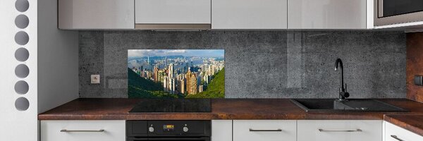 Panel do kuchyně Hongkong panorama pksh-90238708