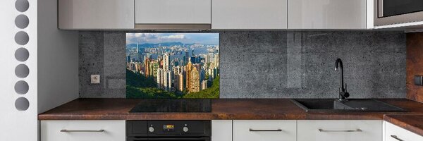 Panel do kuchyně Hongkong panorama pksh-90238708