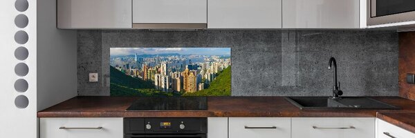 Panel do kuchyně Hongkong panorama pksh-90238708