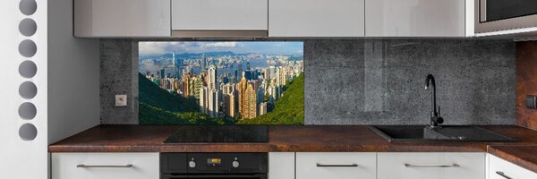 Panel do kuchyně Hongkong panorama pksh-90238708