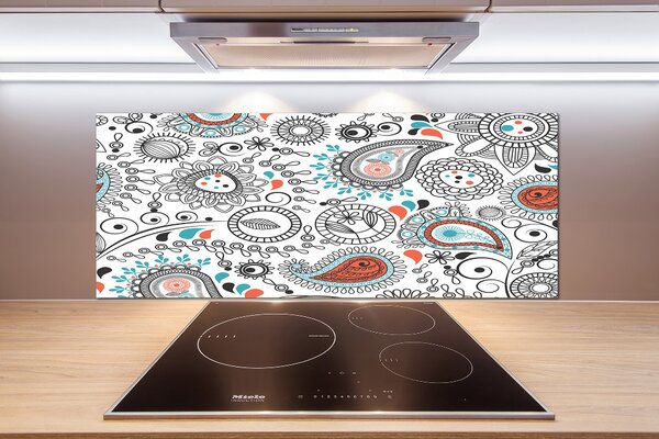 Skleněný panel do kuchynské linky Ornamenty pksh-90251217