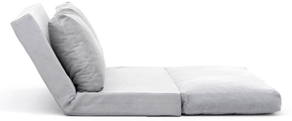 Hanah Home 2-místná víceúčelová pohovka Taida 120 cm šedá