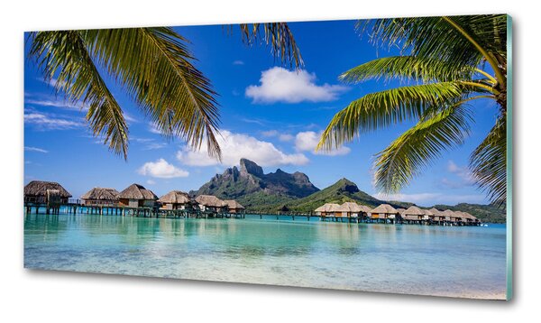 Panel do kuchyně Palmy na Bora Bora pksh-90274909