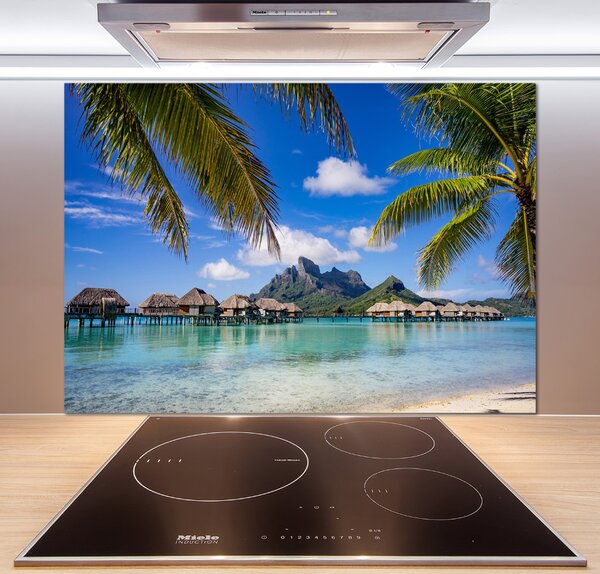 Panel do kuchyně Palmy na Bora Bora pksh-90274909