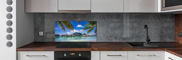 Panel do kuchyně Palmy na Bora Bora pksh-90274909