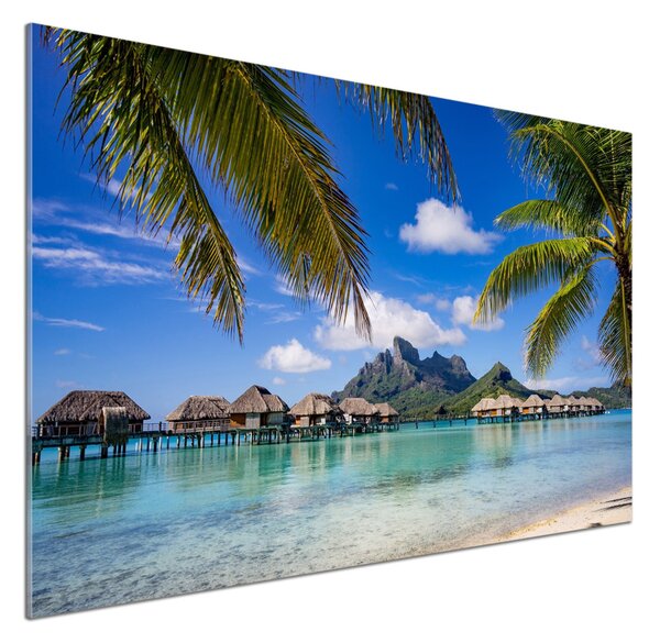 Panel do kuchyně Palmy na Bora Bora pksh-90274909