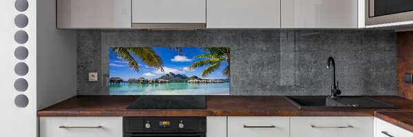 Panel do kuchyně Palmy na Bora Bora pksh-90274909