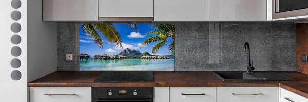 Panel do kuchyně Palmy na Bora Bora pksh-90274909