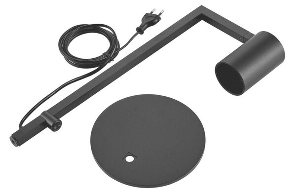 Deko-Light stolní lampa - Can Tilt, 1x 7,5 W GU10, černá 346087