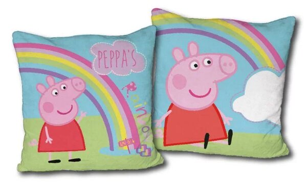 JERRY FABRICS Polštářek - Peppa Pig PEP016 - 40 x 40 cm - Jerry Fabrics