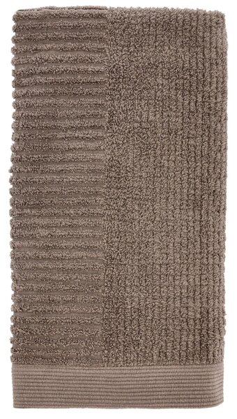 Zone Denmark Šedobéžový bavlněný ručník Classic 50 x 100 cm