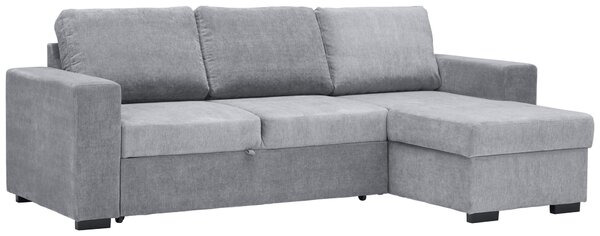 ROHOVÁ SEDAČKA, textil, šedá Carryhome - Sedací soupravy