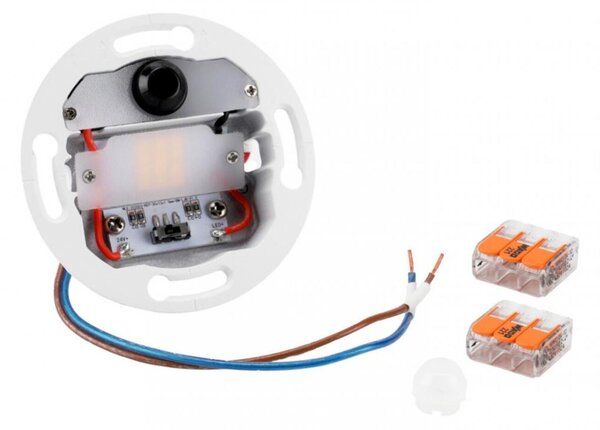 Deko-Light vestavné svítidlo do zdi - Alwaid Pro pohybový senzor, 2/4 W, 2700 K, bílá 565736