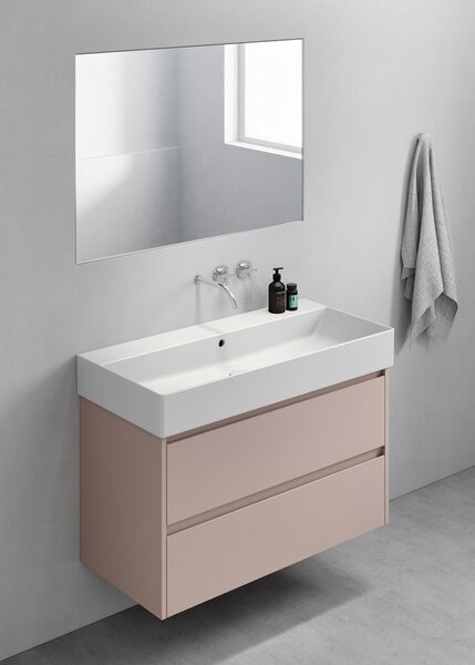 GSI Sapho, KUBE X keramické umyvadlo 100x47 cm, bílá ExtraGlaze