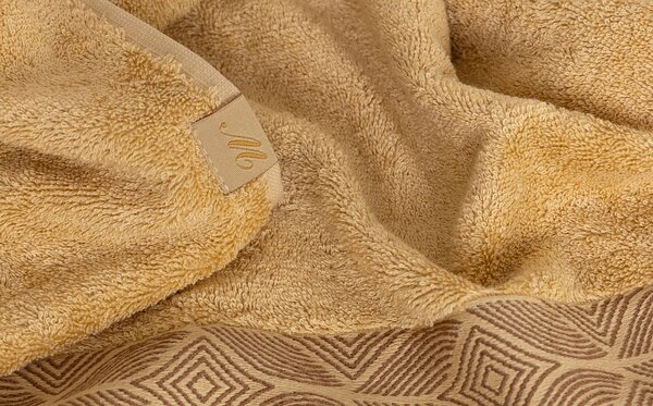 Ručník Beech Camel Gold Zlatavě hnědá Modal/Bavlna 30/50