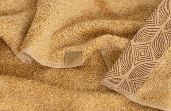 Ručník Beech Camel Gold Zlatavě hnědá Modal/Bavlna 30/50