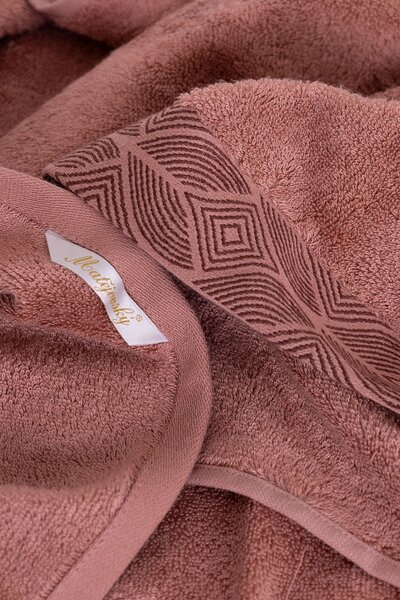 Ručník Beech Rose Pink Starorůžová tmavá Modal/Bavlna 50/100
