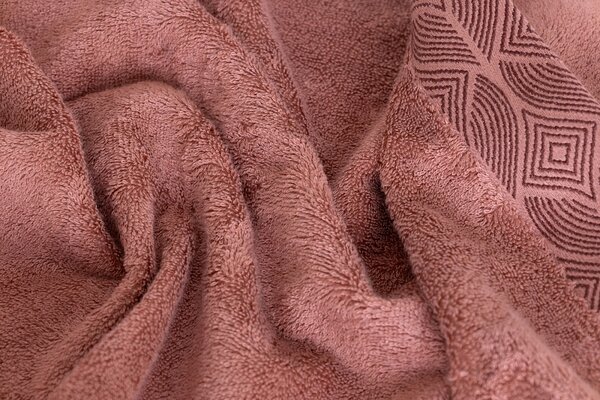 Ručník Beech Rose Pink Starorůžová tmavá Modal/Bavlna 50/100