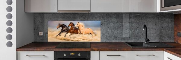 Panel do kuchyně Koně ve cvalu pksh-90824183