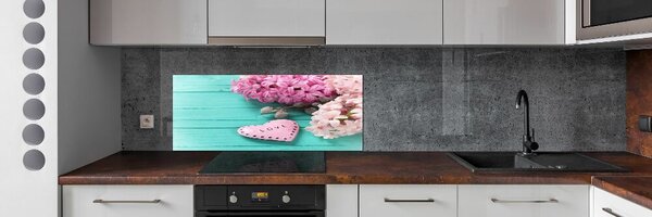 Dekorační panel sklo Bez a srdce pksh-91009179