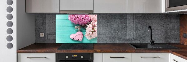 Dekorační panel sklo Bez a srdce pksh-91009179