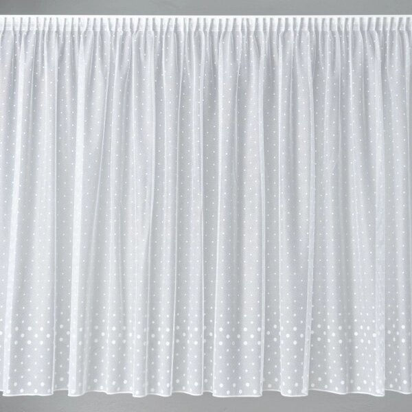 Bellatex Záclona kusová se stuhou 110x220 cm (výška x šířka) Bílá